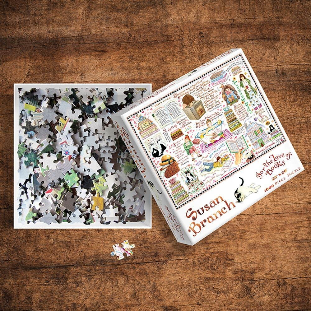 TF Publishing,  Branch Books and Cats 1000pc Puzzle