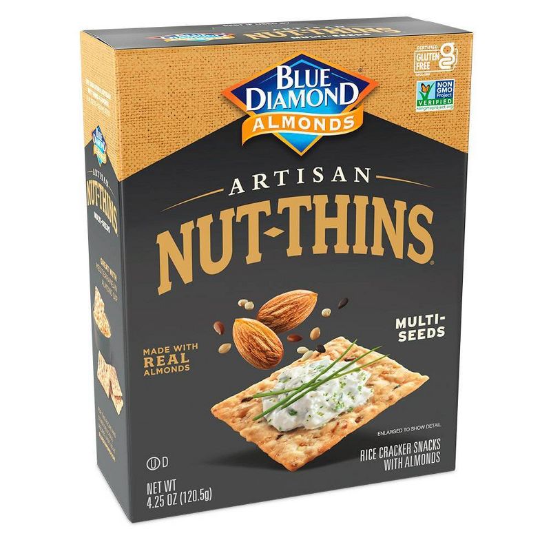 Blue Diamond Artisan Nut Thins Multiseed - 4.25oz