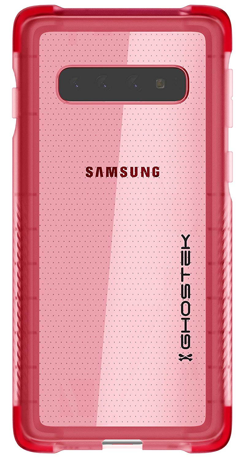 Ghostek Covert Clear Galaxy S10 Case with Super Slim Thin Design and Anti-Slip Grip Tough Shockproof Heavy Duty Protection and Wireless Charging Compatible for 2019 Galaxy S10 (6.1 Inch) - (Clear)