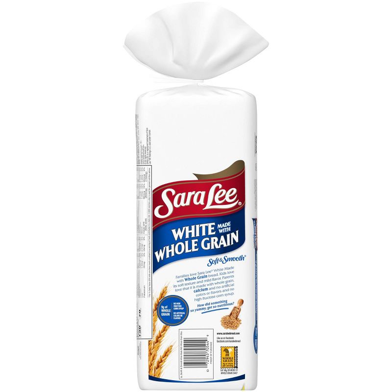 Sara Lee Whole Grain Soft White Bread - 20oz