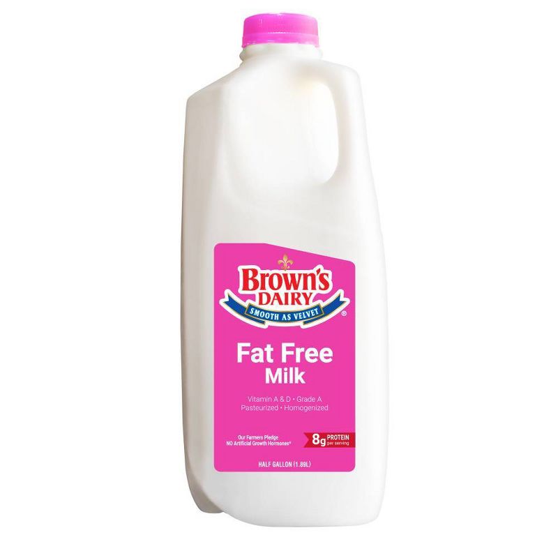 Brown's Skim Milk - 0.5gal