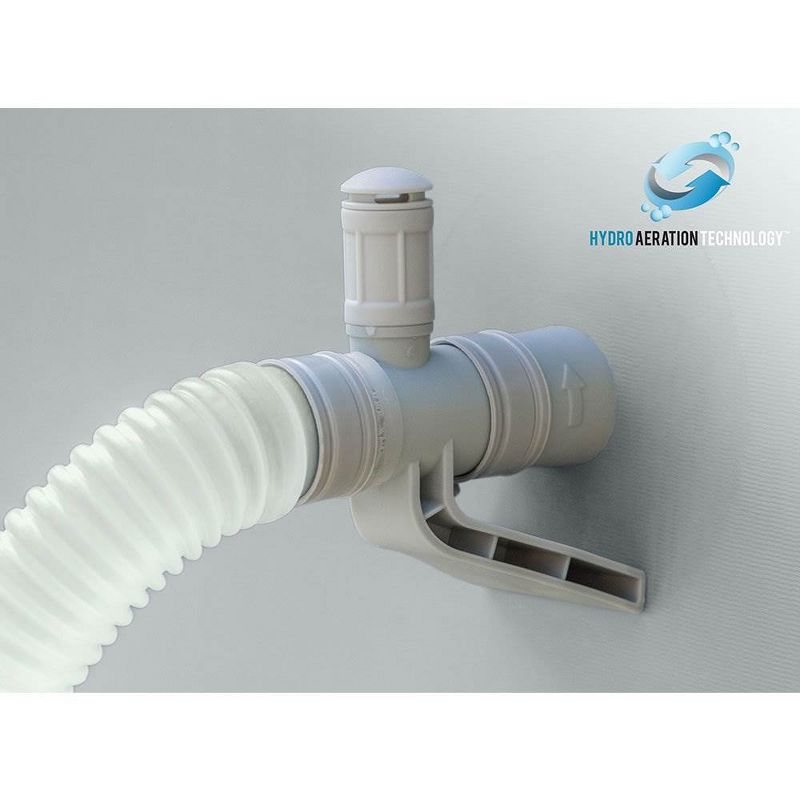 Intex 26711EH 12ft x 30in Prism Metal Frame Above Ground Swimming Pool with Filter Pump & 3 Inch Chlorine Tabs, 50 lbs (No Filter Pump Included)