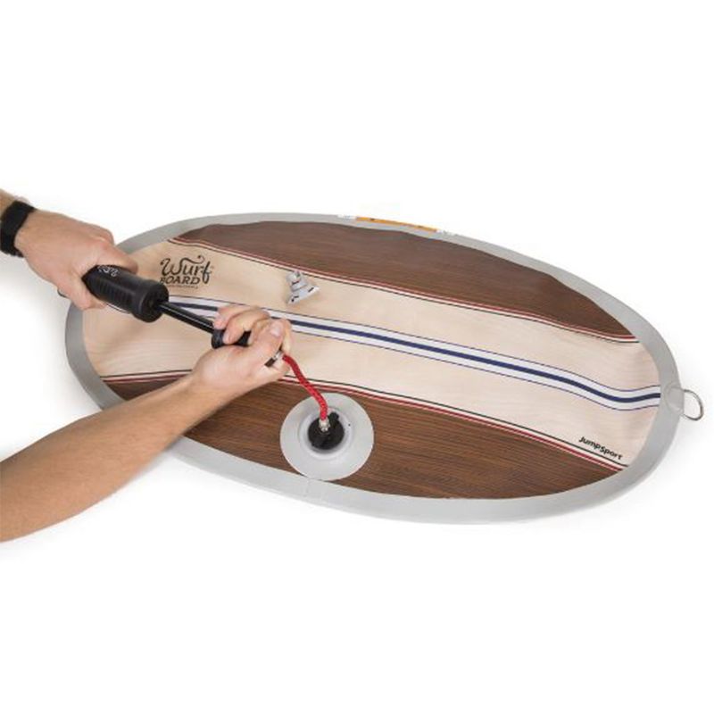 1'2"x2'4" Oval Floor Mat Brown - JumpSport