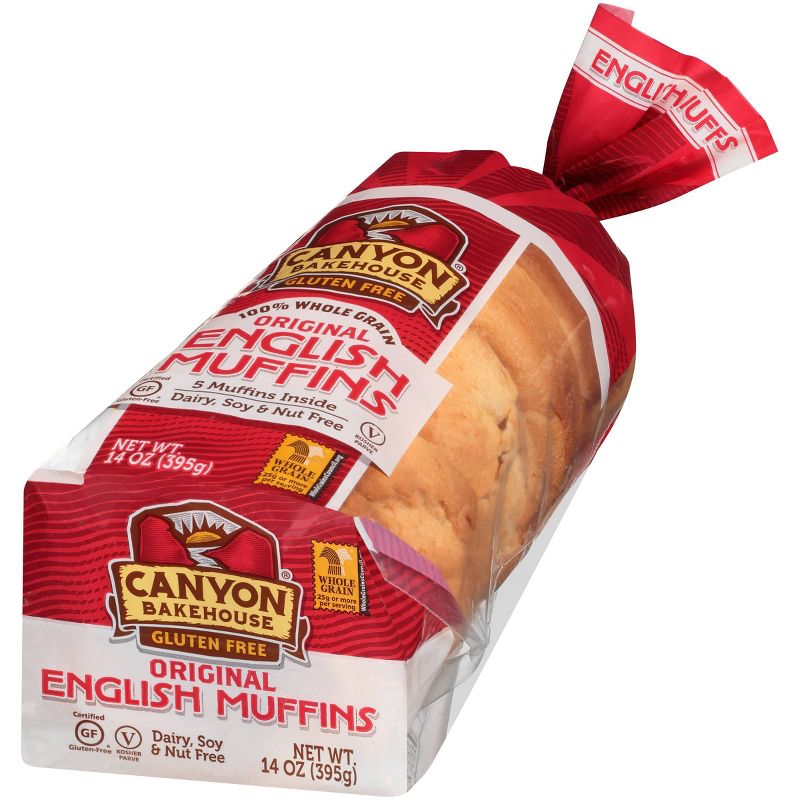 Canyon Bakehouse Gluten Free English Muffins - 14oz
