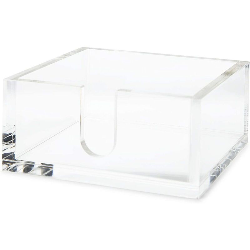 Acrylic Napkin Holder with Napkins (Fits 5 in.)