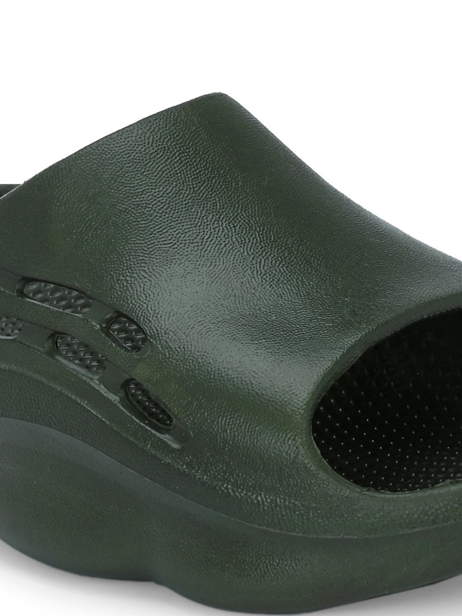 Yuuki Men's BREEZY Olive Slides