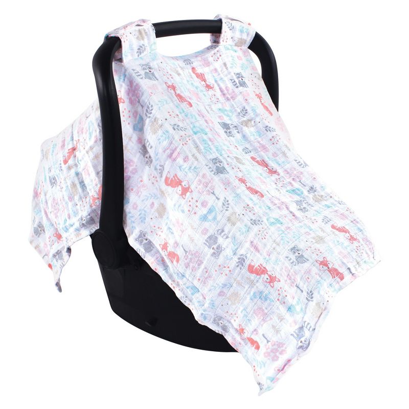 GO By Goldbug Space Duo Head Support And Strap Cover Set For Car Seat, Stroller, Bouncer