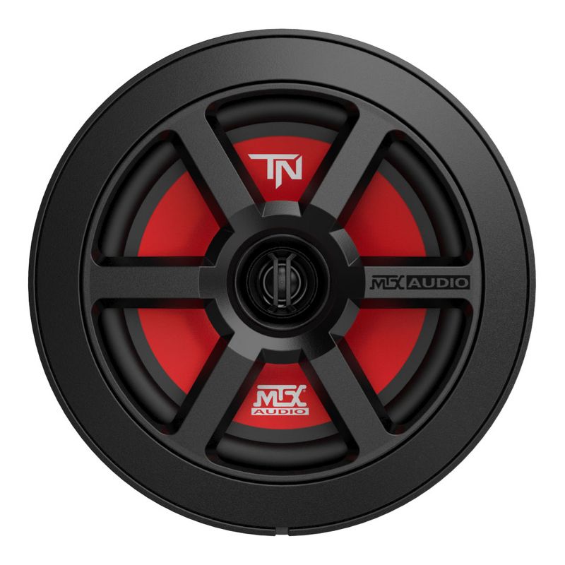 MTX Terminator6 45 Watt RMS 2 Way Polypropylene Coaxial Car Speakers, Pair (4 Pack)