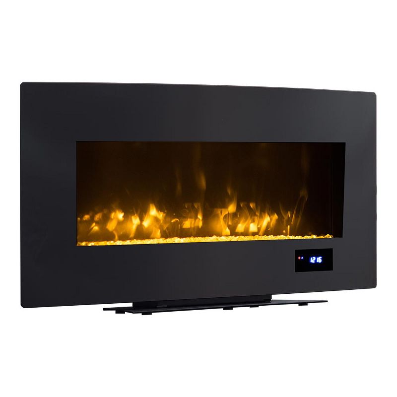 HearthPro 36-In Convex Curved Wall Mount Electric Fireplace - SP5735