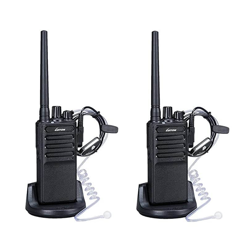 Walkie Talkies Voice Scrambler with Earpiece for Adults Outdoor CS Hiking Hunting Travelling Long Distance 2 Way Radios By  2 Packs