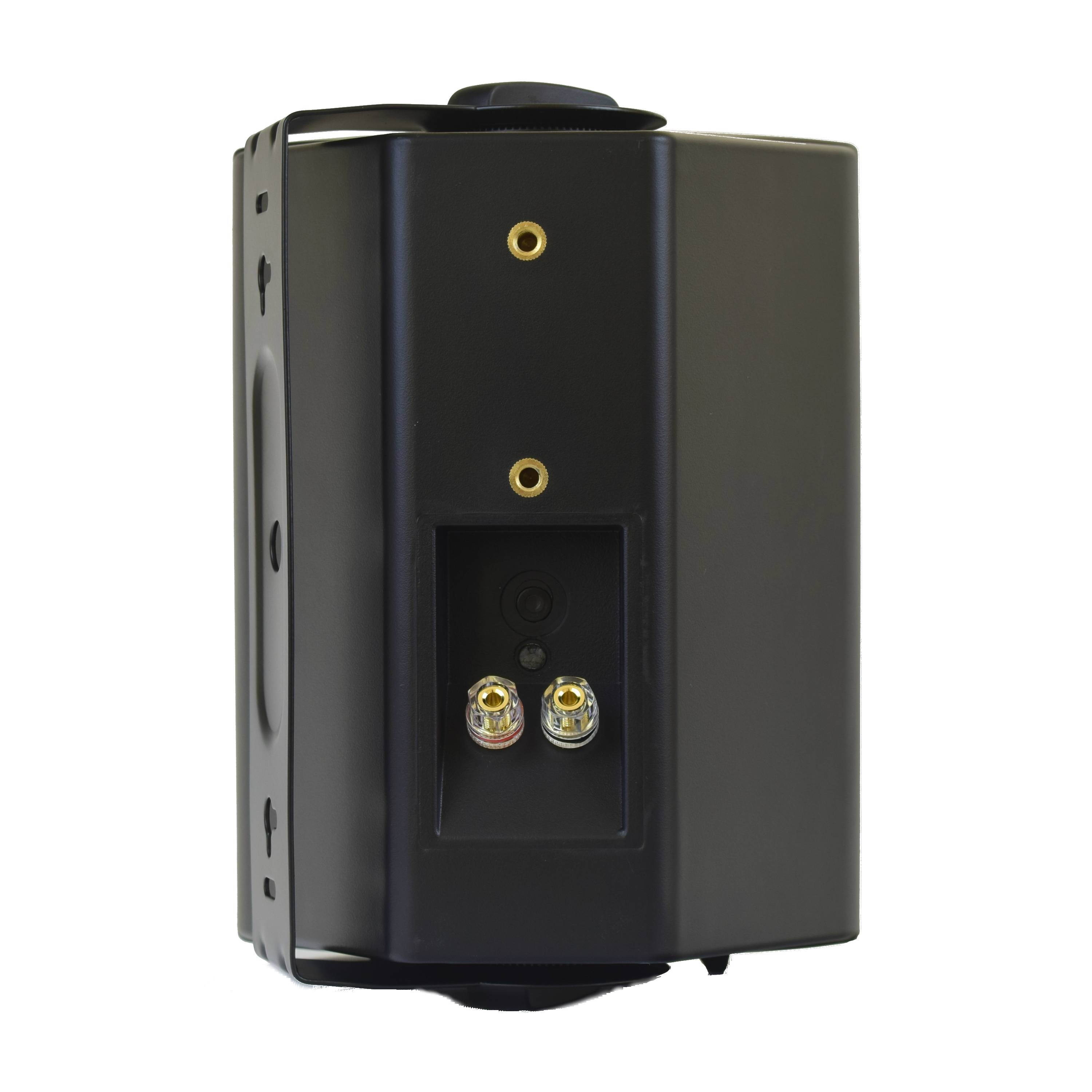 TIC PAT5-B 5" Indoor/Outdoor Weather-Resistant 2-Way Patio Speakers (Pair) - Black