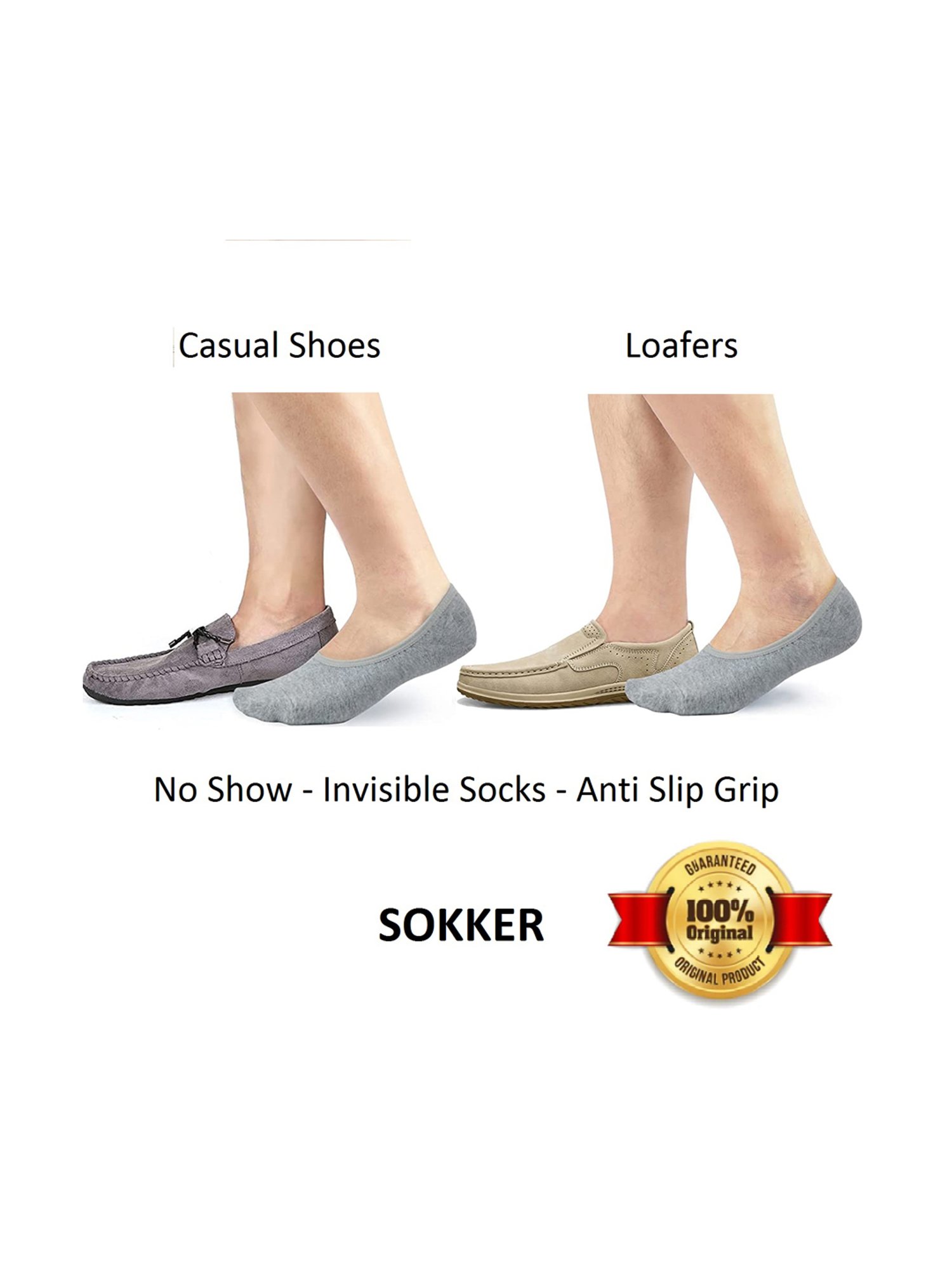 Sokker Multicolor Socks - Pack of 5