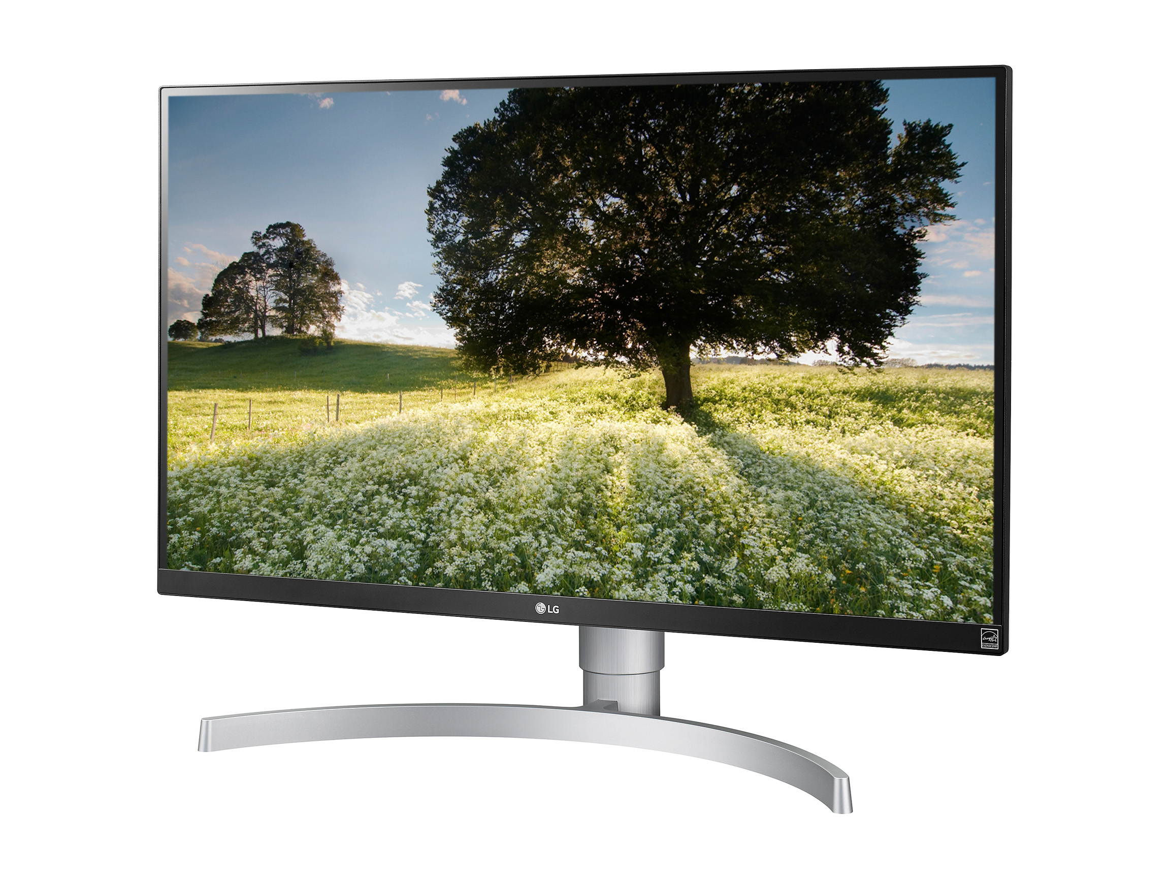 LG 27UK650-W 27" 4K UHD (3840x2160) IPS HDR10 350 cd/m2 FreeSync Gaming Monitor with HDMI DisplayPort Height/Pivot Adjustable Stand