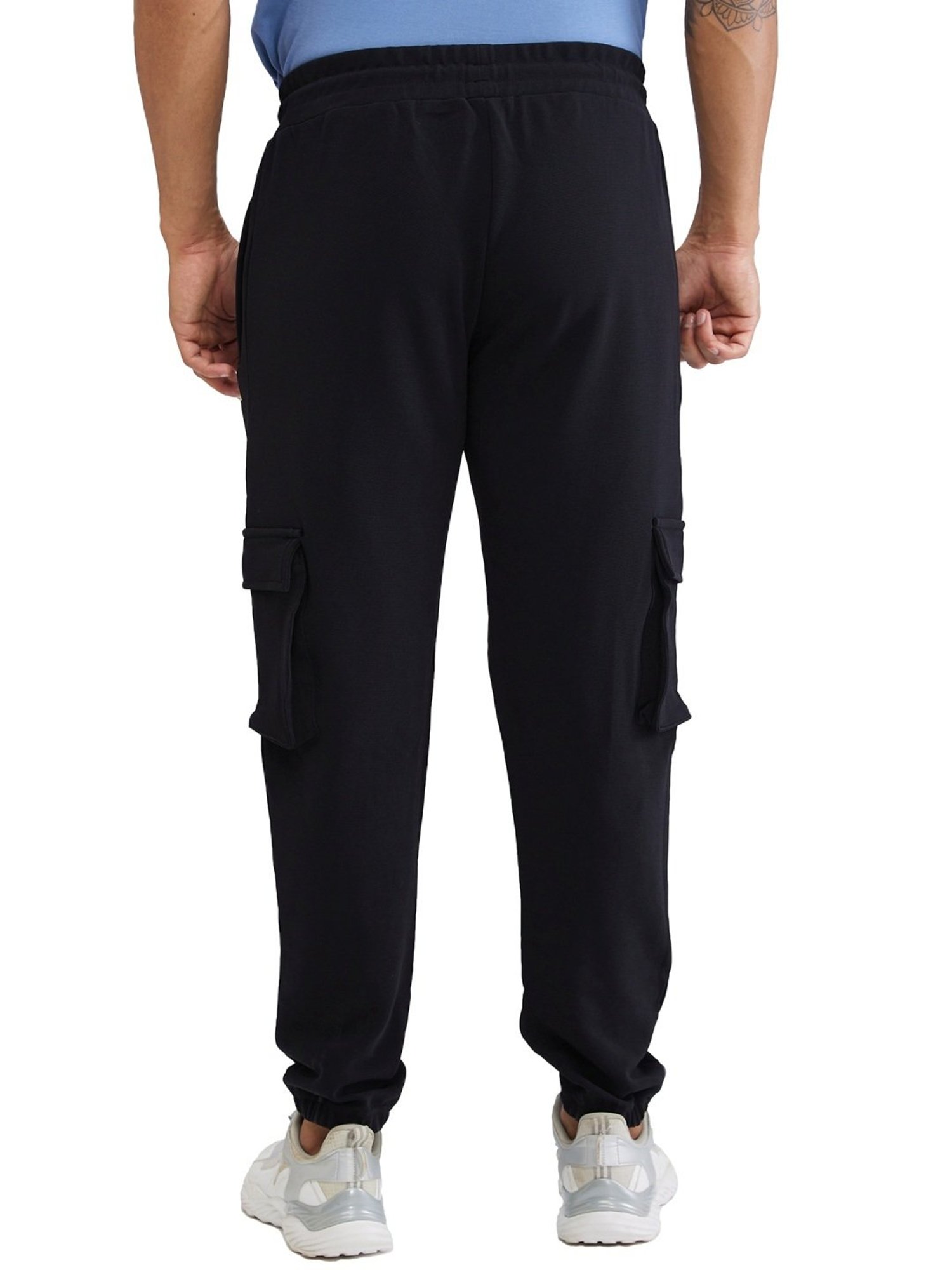 Basics Green Jogger Track Pant