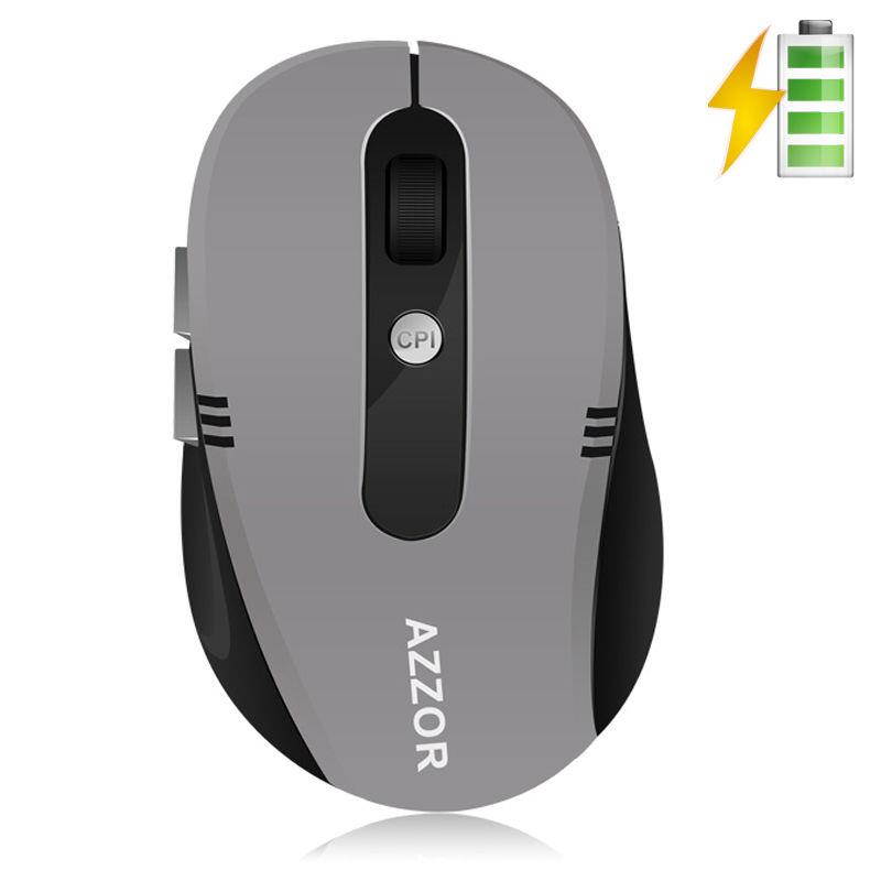 AZZOR S5 Rechargeable MouseRechargeable Wireless Silent Silent Power