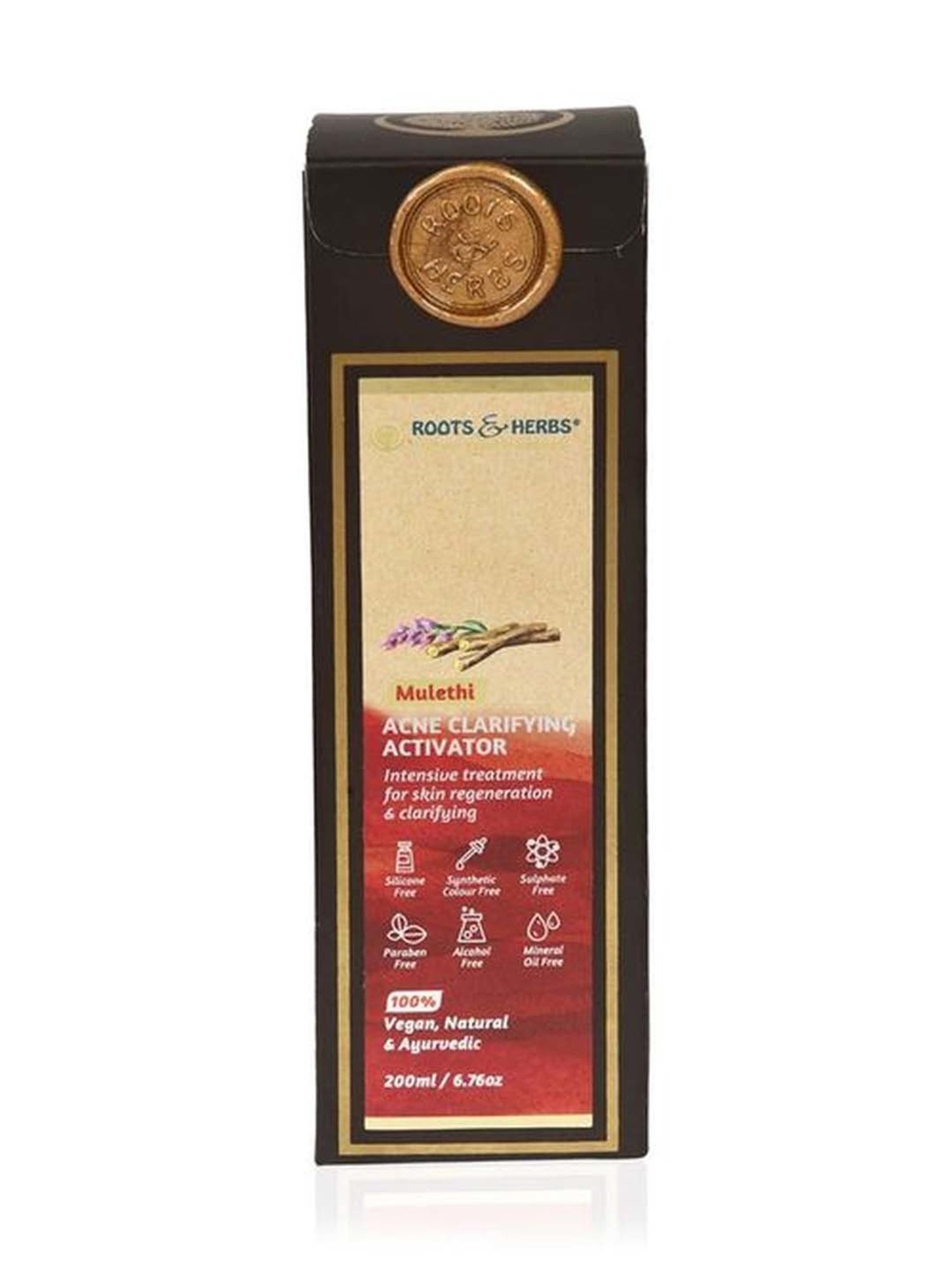 ROOTS AND HERBS Mulethi Acne Clarifying Activator - 220 ml