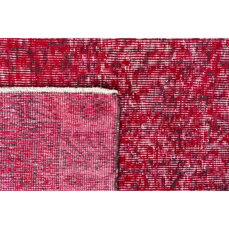 6'x9'6" Vintage One-of-a-Kind Berwyn Rug Red - Revival Rugs