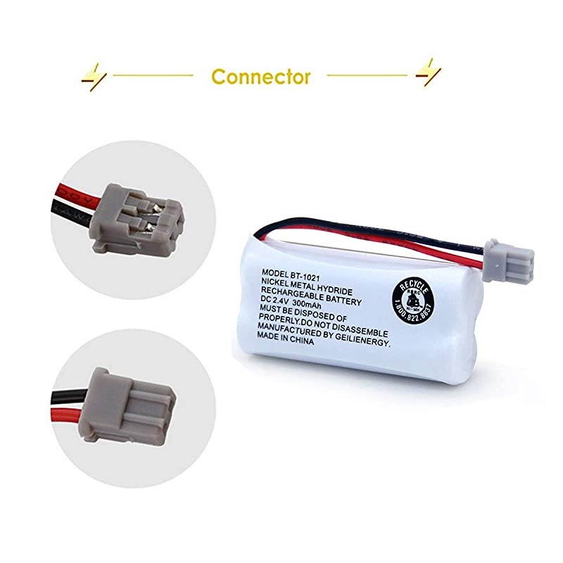 BT1021 BBTG0798001 Compatible for Uniden BT1008 BT1008 BT1016 BT1016 BT1021 BT1021 WITH43269 WX12077 Sanyo CASD6325 CASD6325 Cordless Handset Phone8 Pack