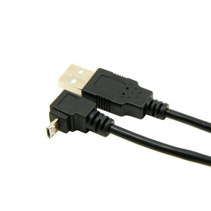 100cm Up Angled 90 Degree Micro USB Male to USB Data Charge Cable for Phone