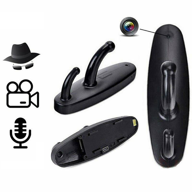 Mini Wireless Camera Full HD 1080P Wearable Camera DVR Digital DV Camera Camcorders Hidden Clothes Hook DVR Nanny Cam Remoter