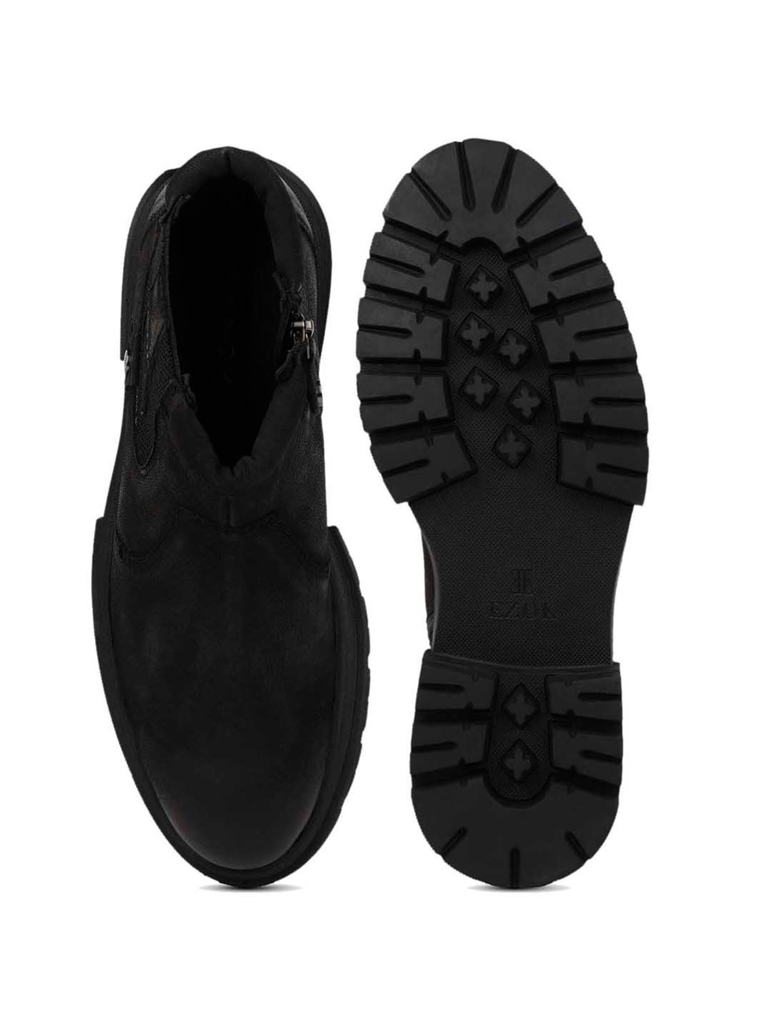 EZOK Men's Black Casual Boots