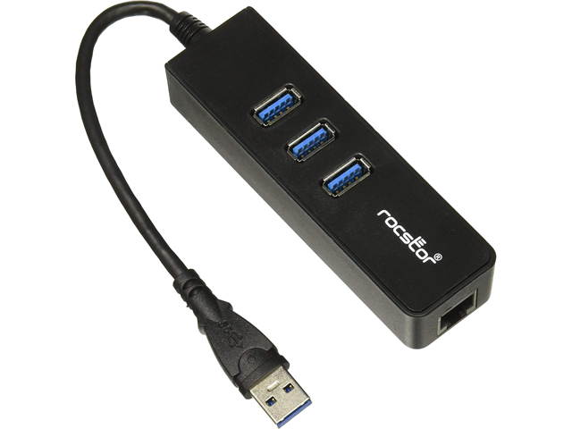 Rocstor Premium 3 Port Portable Usb 3