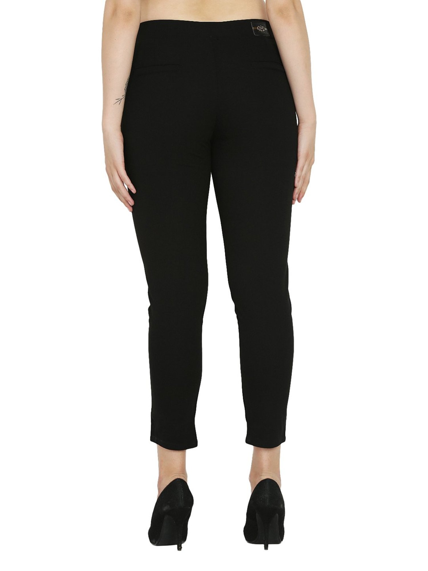 Westwood Black Cotton Trousers