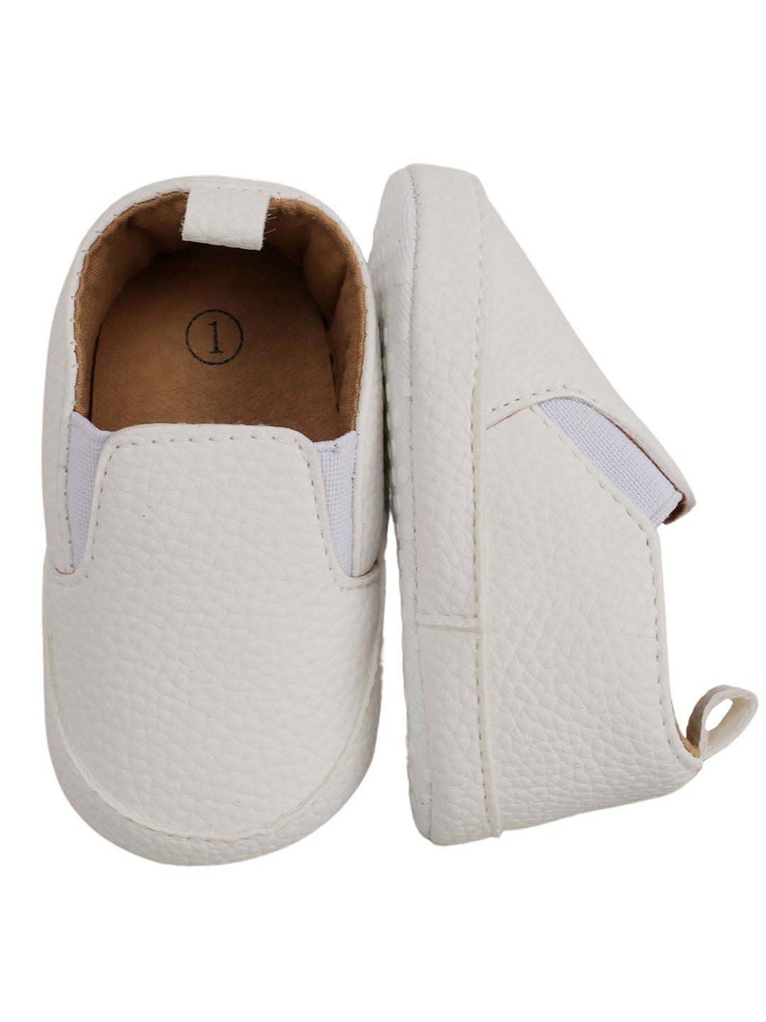 Baby Moo Kids White Casual Booties