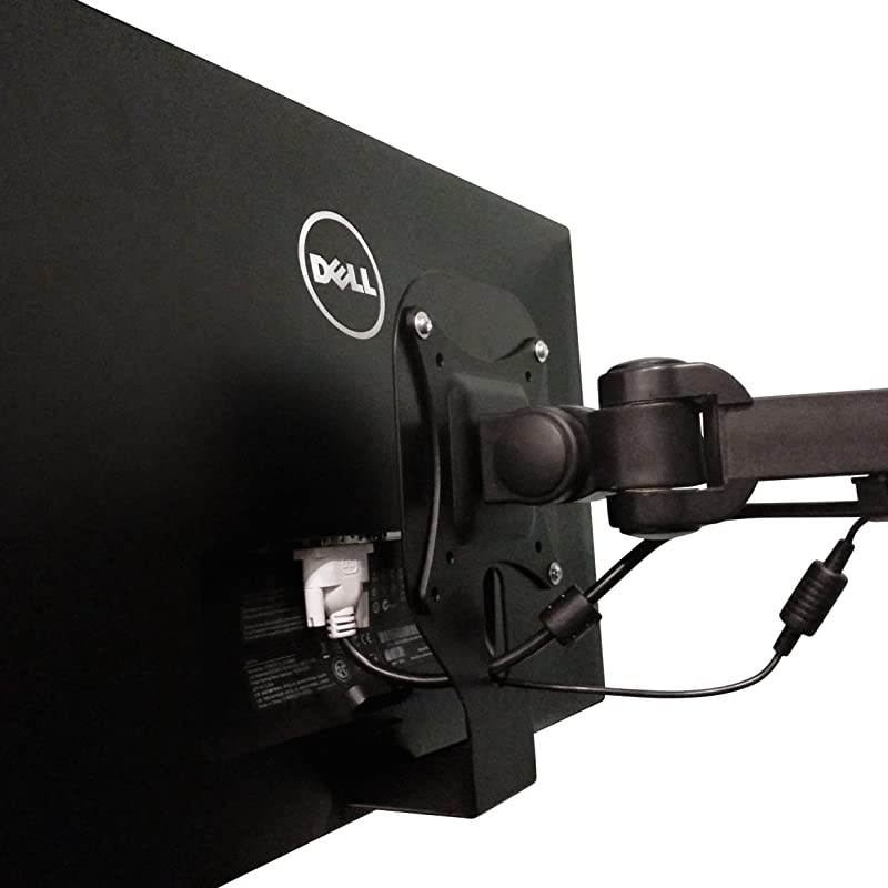 High Stability VESA Mount Adapter Bracket for Select Dell Monitors S2340L S2340M S2240L S2240M V3 | Includes Patent Pending Stabilizer | by