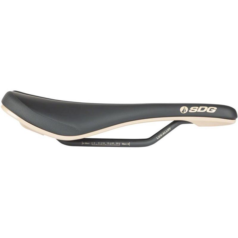 SDG Bel-Air V3 Saddle - Tan/Black Rail Material: Lux