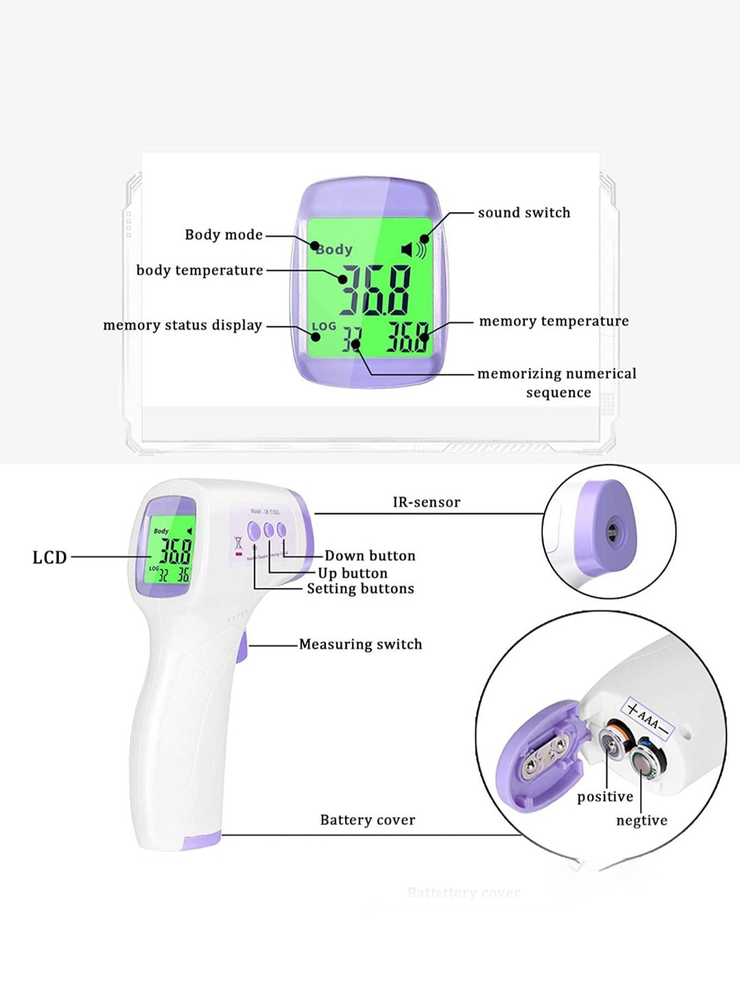 Magnum Flat Fold Duckbill NIOSH Certified N95 Mask (Pack of 1, White)