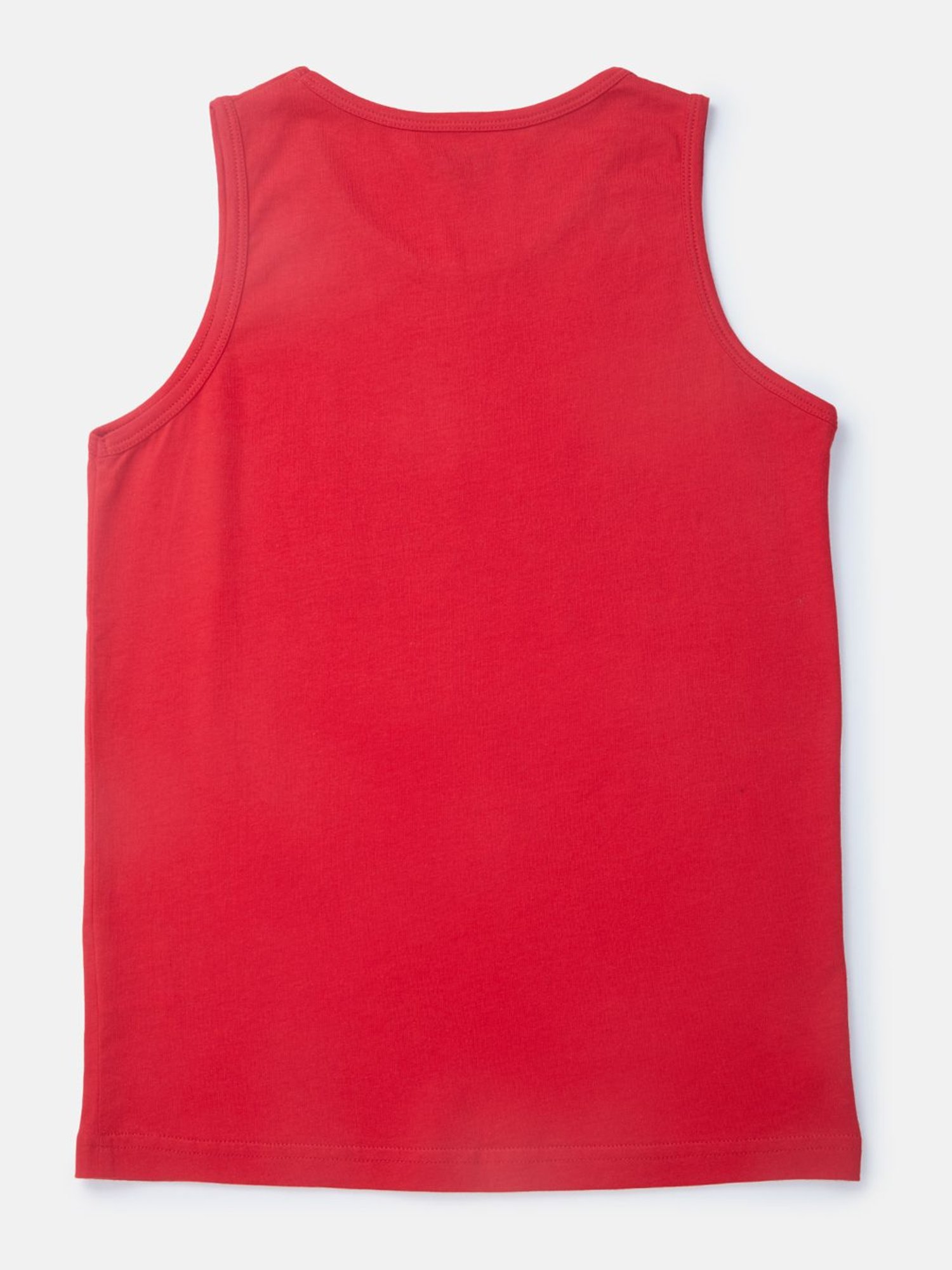 Palm Tree Boys Red Printed T-Shirt