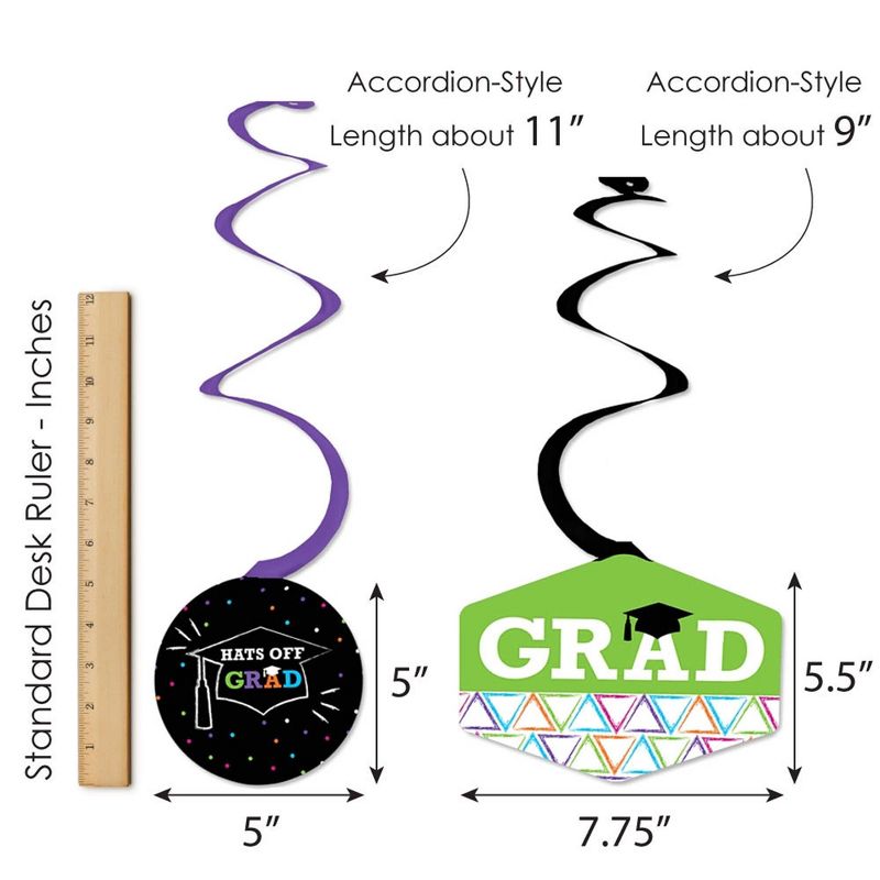 Big Dot of Happiness Senior Strong - Hanging Porch Class of 2021 Graduation Party Outdoor Decorations - Front Door Decor - 1 Piece Sign