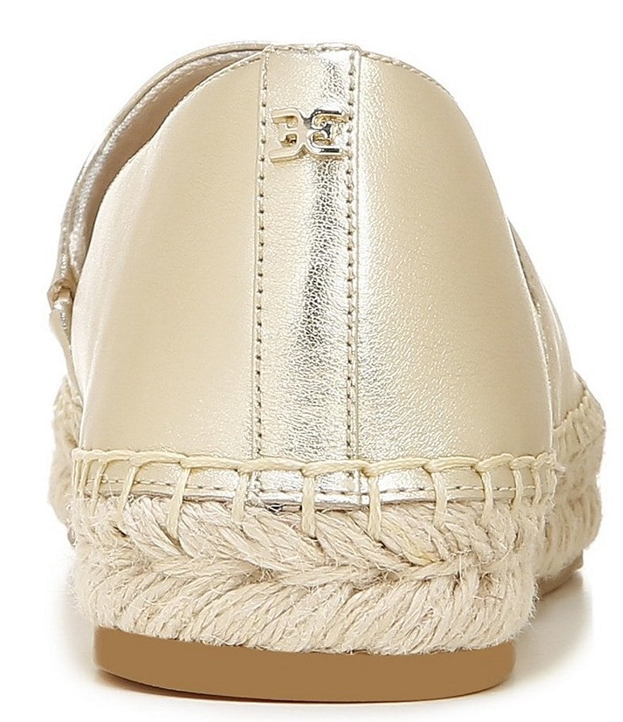 Sam Edelman Kesia Leather Espadrille Flats