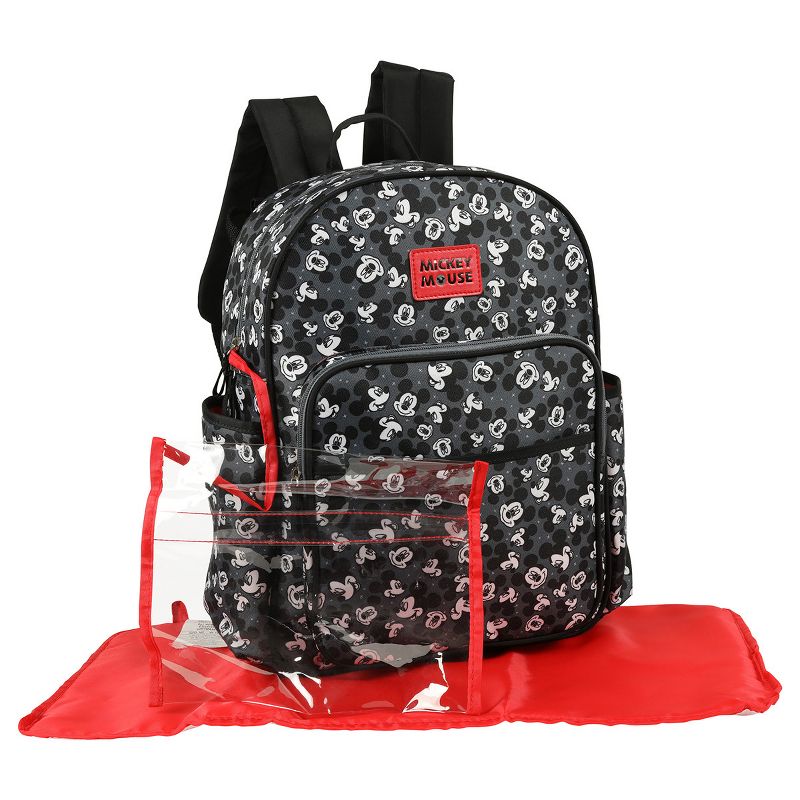 Disney Mickey Mouse Diaper Bag - Black