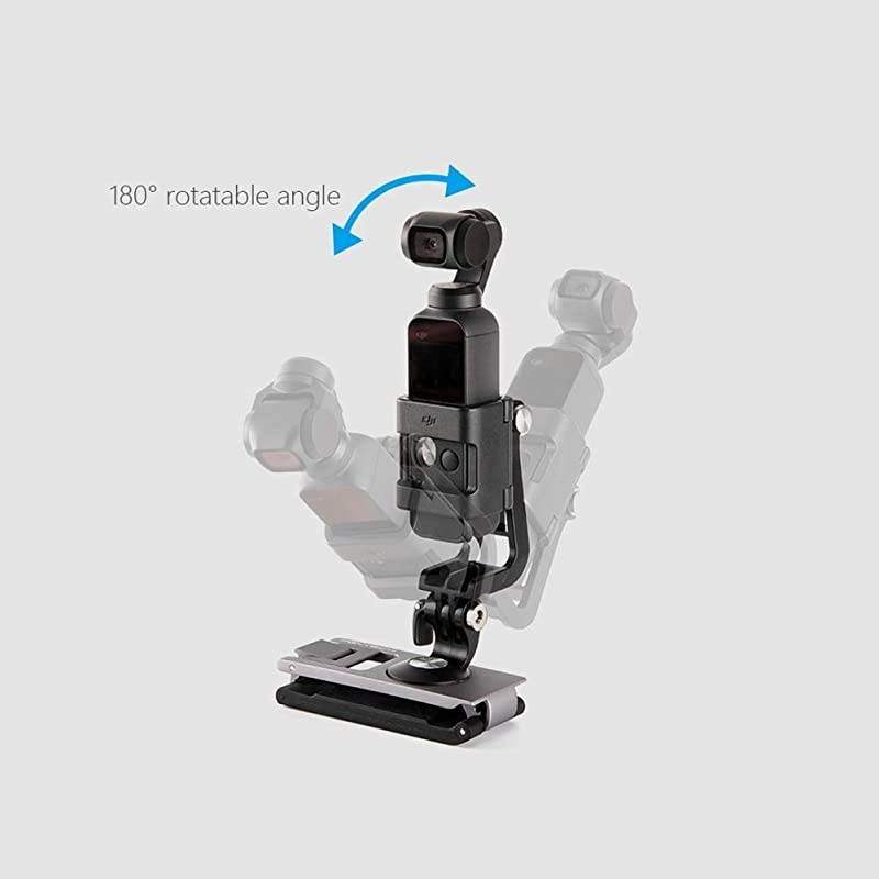 PGYTECH Action Camera L-Shape Bracket for DJI/OSMO Action/OMSO Pocket Handle Gimbal,L Holder Mount for GoPro Action Camera Interface Conversion 180&deg;Rotatable