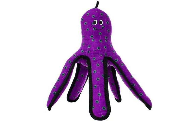 Tuffy Ocean Creature Octopus Dog Toy - L
