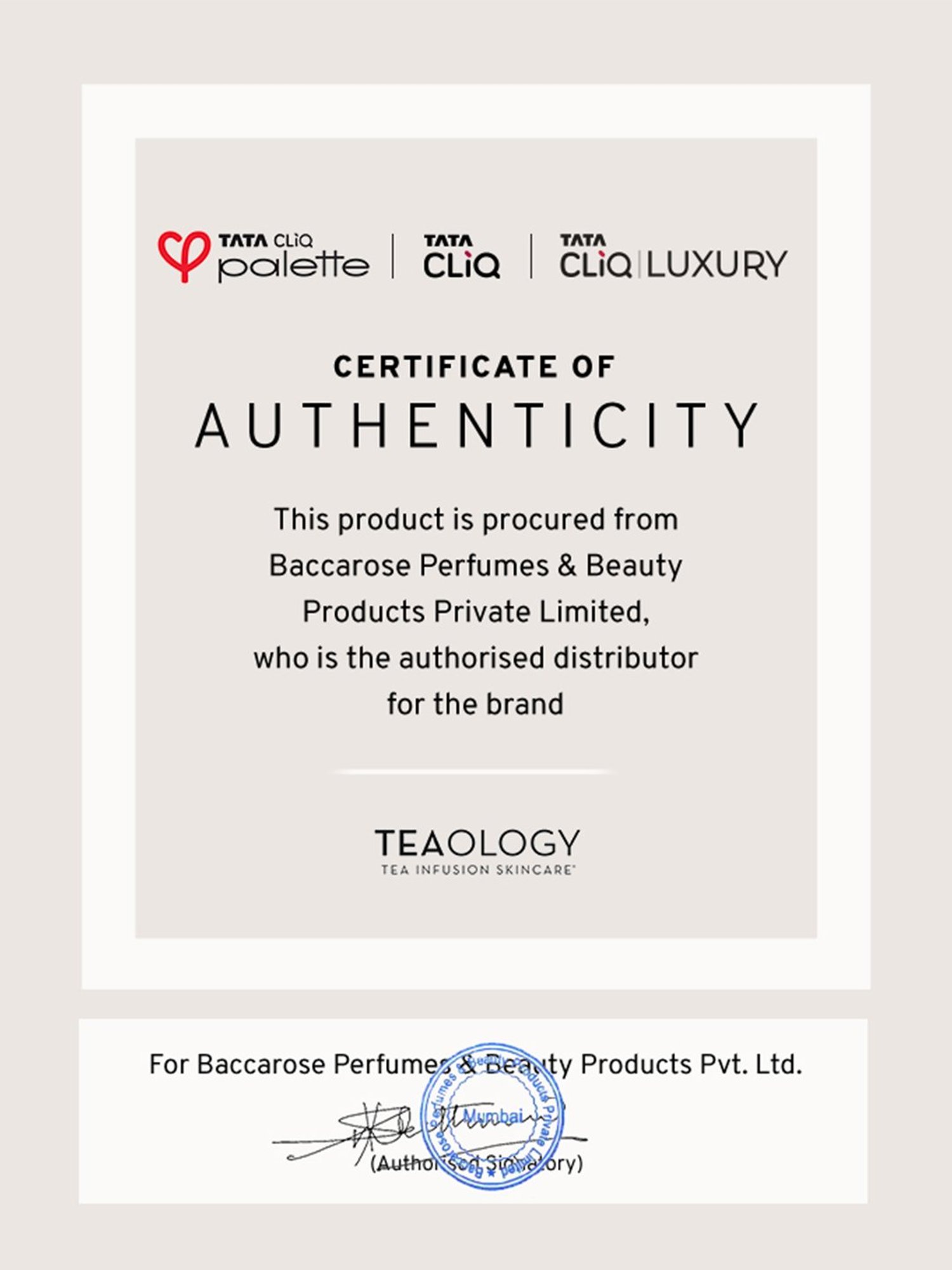 Teaology White Tea Miracle Anti-Age Cream - 50 ml