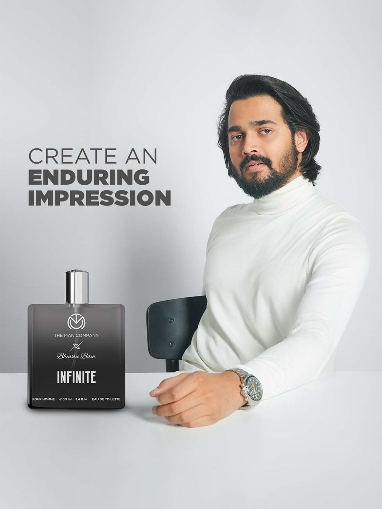 The Man Company X Bhuvan Bam Infinite Eau de Toilette - 100 ml