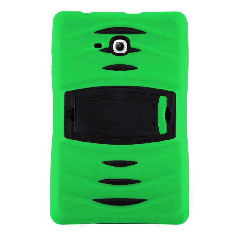 KIQ Heavy Duty Military Armor Case, Tablet Cover, Built-in Kickstand, cut-outs for camera and charging ports For Samsung Galaxy Tab A 7.0 SM-T280 (Purple)