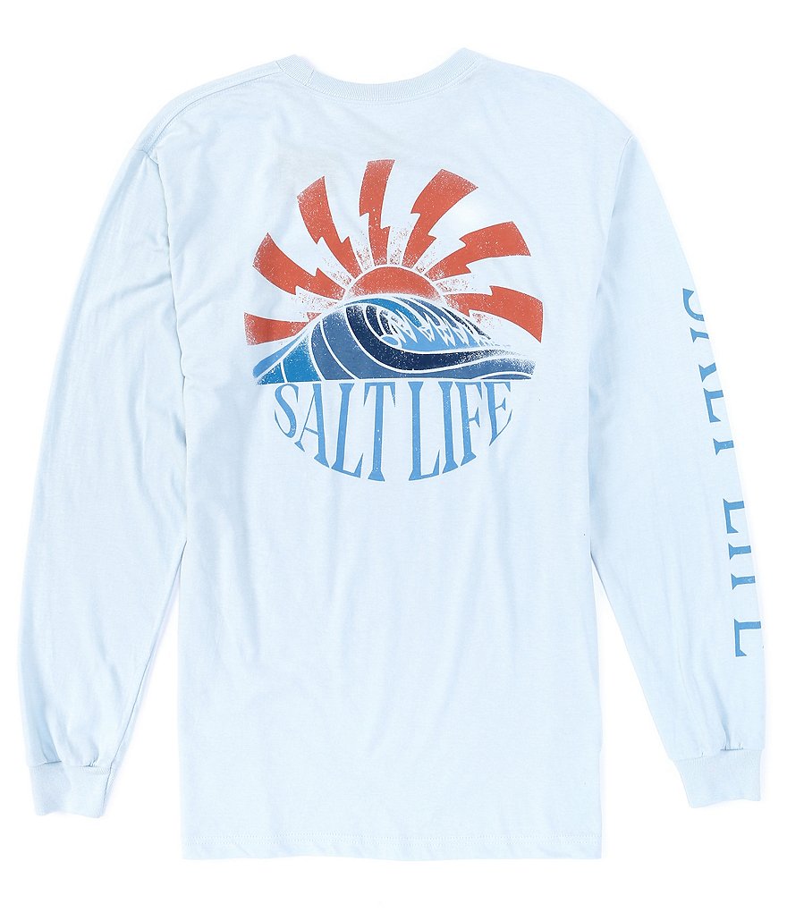 Salt Life Rising Sun Rays Long-Sleeve Tee