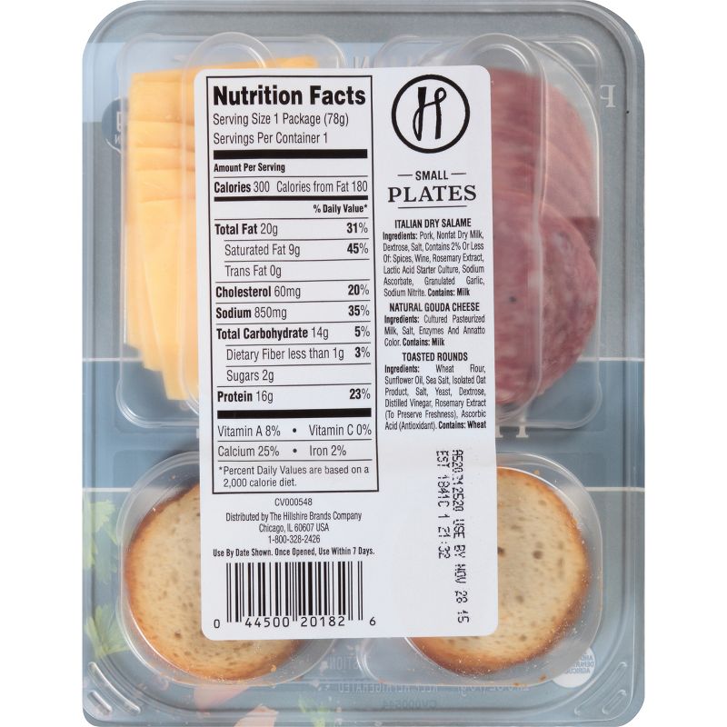 Hillshire Italian Dry Salame - 2.76oz