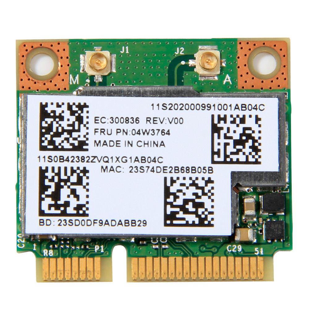 IBM Lenove BCM943228HMB 04W3764 WIFI Wireless Bluetooth 4.0 Half MINI PCI-E Card