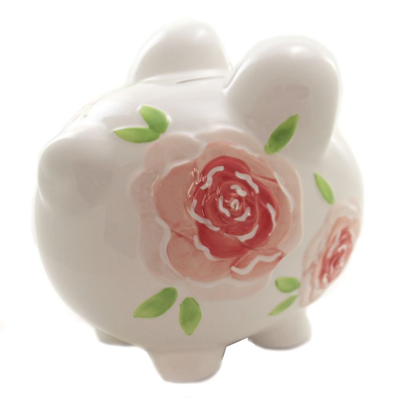 Bank 7.5" Gypsy Rose Bank Save Money Coins  -  Decorative Banks