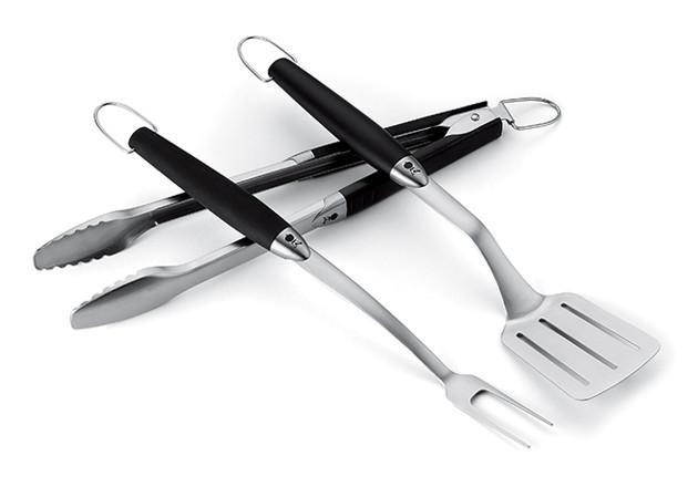 Weber Stainless Steel 3-Piece Barbeque Tool Set 6630
