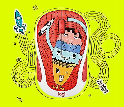 Logitech 910-005026 M325c Wireless Mouse Triple Scoop Ice Cream Cone