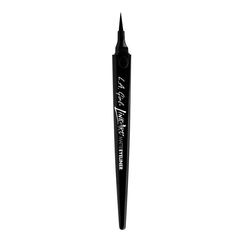 L.A. Girl Line Art Matte Eyeliner Pen - Intense Black - 0.014 fl oz