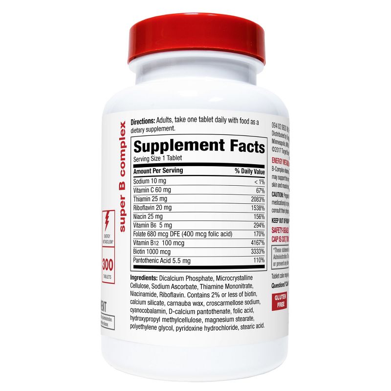 Family Smart Nutrition Vitamin B12 2500mcg Tablets - 60ct