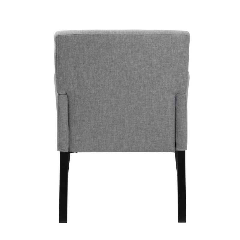 Box Arm Linen Guest Chair Gray - Boss Office Products