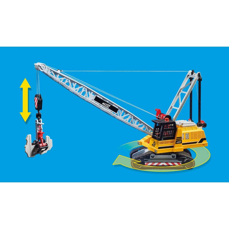 Playmobil Cable Excavator with Building Section